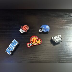 Sport croc charms.⚾️🏀